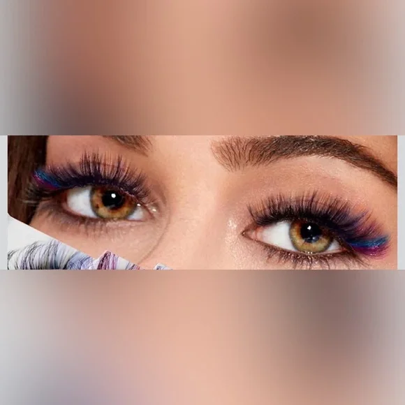 Colorful False Eyelash 7 Pair Set NWT - Picture 3 of 12